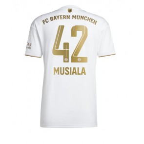 Bayern Munich Jamal Musiala #42 Bortatröja 2022-23 Kortärmad